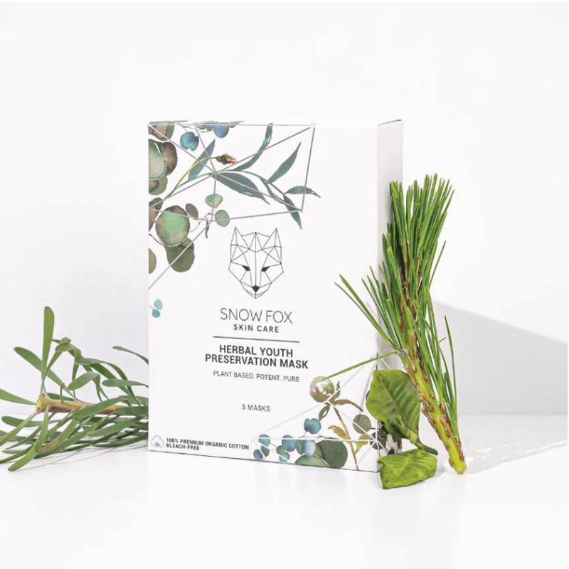 SNOW FOX SKINCARE - Herbal Youth Mask (Box of 5)