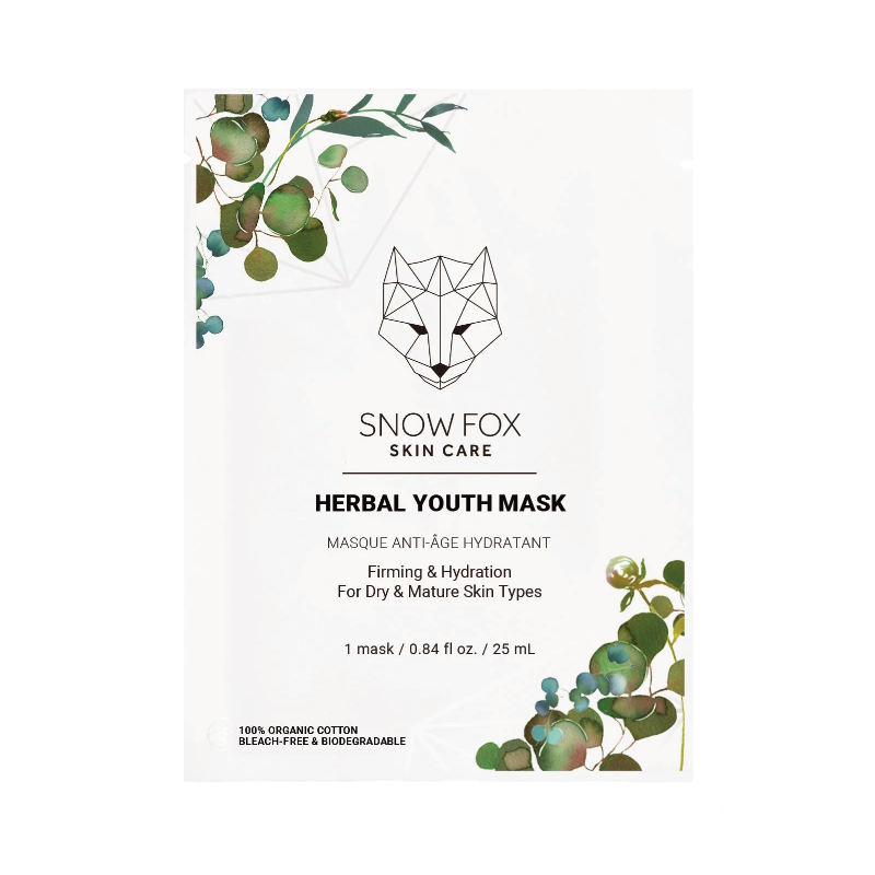 SNOW FOX SKINCARE - Herbal Youth Mask (Box of 5)