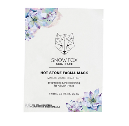 SNOW FOX SKINCARE - Hot Stone Facial Mask (Box of 5)
