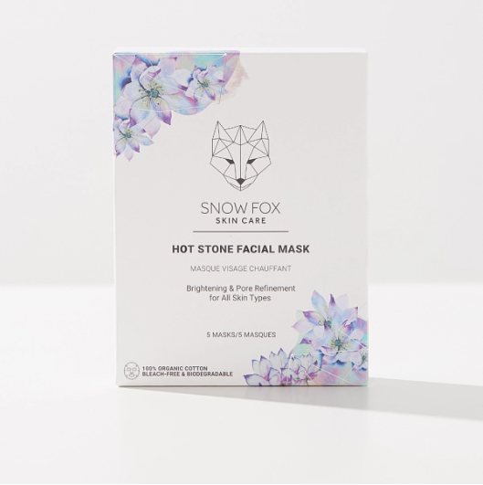 SNOW FOX SKINCARE - Hot Stone Facial Mask (Box of 5)